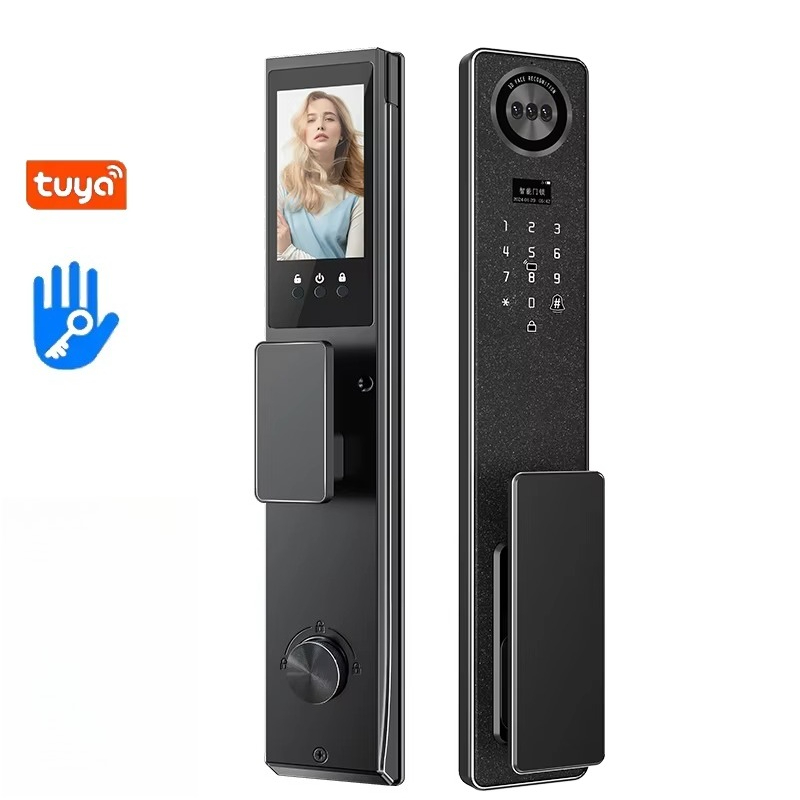 Electronics & Tech Gadgets - ทูย่า ไวไฟสมาร์ทล็อคประตู, ล็อคลายนิ้วมือไบโอเมตริกซ์สำหรับบ้าน, รหัสผ่านปุ่มกดล็อคอิเล็กทรอนิกส์, ล็อคความปลอดภัยประตูหน้าป้องกันการโจรกรรม
