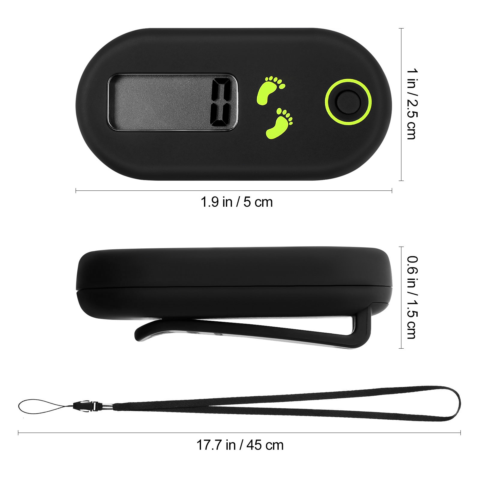 เครื่องนับก้าวแบบอิเล็กทรอนิกส - Electronic Gadgets For Home บทวิจารณ์และราคา